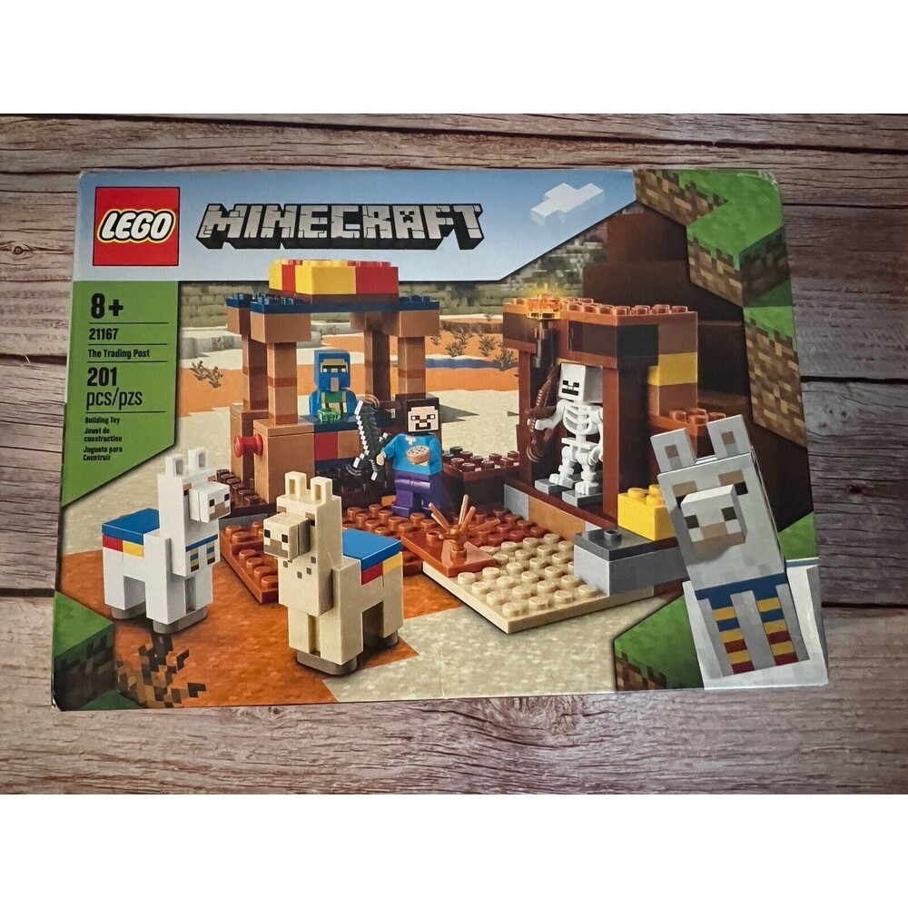 NIB LEGO Minecraft: The Trading Post (21167) Llamas Factory Sealed